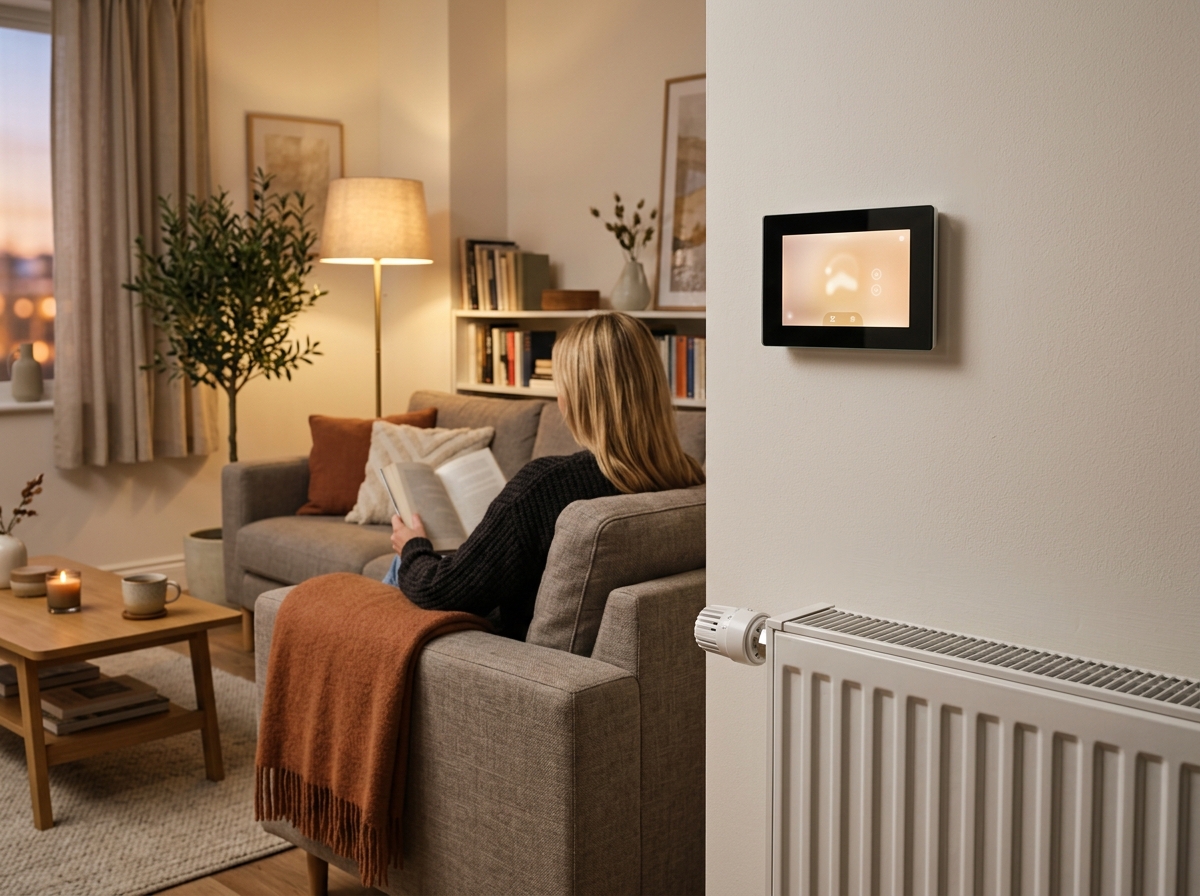 Nutikas termostaat elutoas