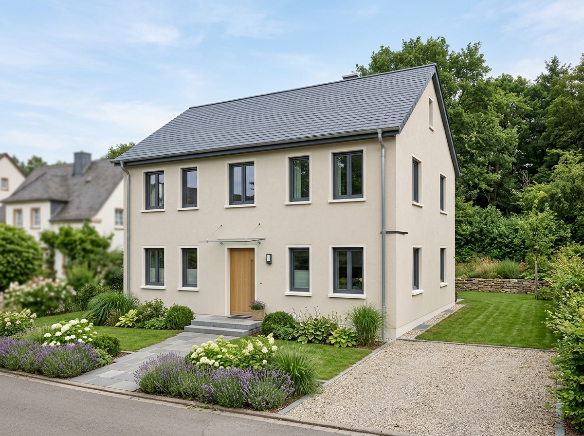 Energiatehokas remontoitu talo