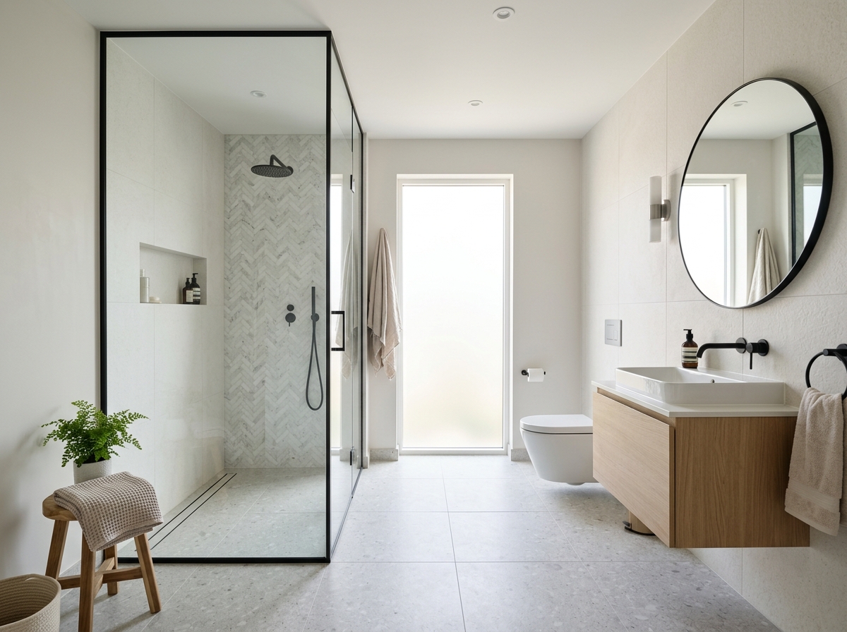 Modernne minimalistlik vannituba