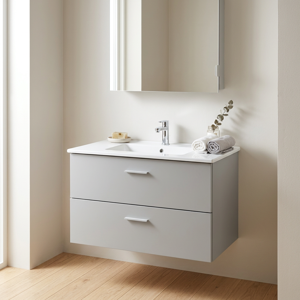 подвесная тумба под раковину